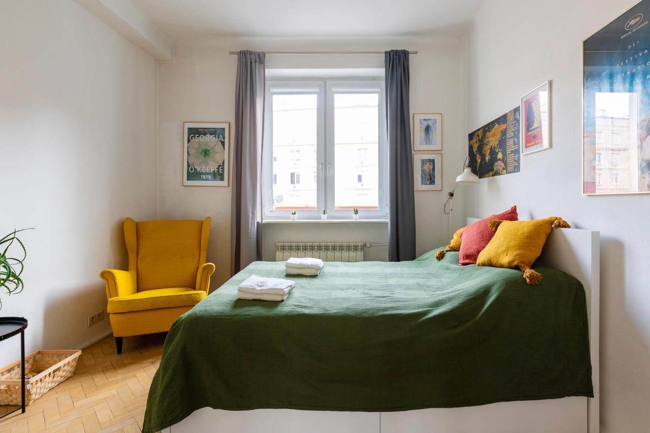 Bright And Cosy Studio Apartment Plac Zbawiciela Varşovia Exterior foto