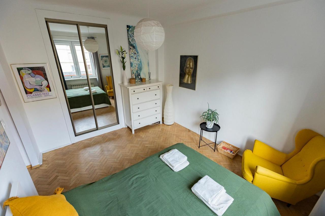 Bright And Cosy Studio Apartment Plac Zbawiciela Varşovia Exterior foto
