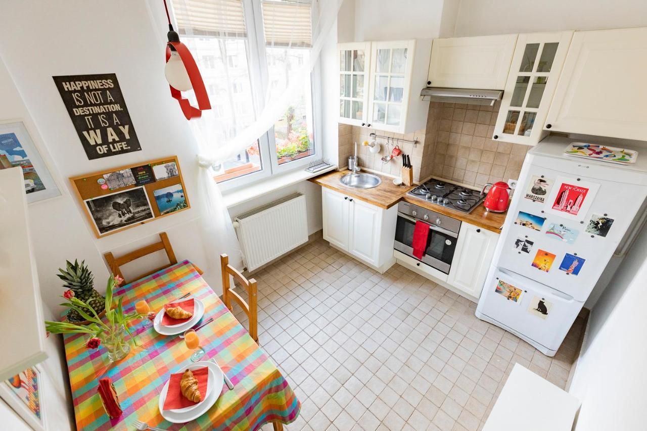 Bright And Cosy Studio Apartment Plac Zbawiciela Varşovia Exterior foto