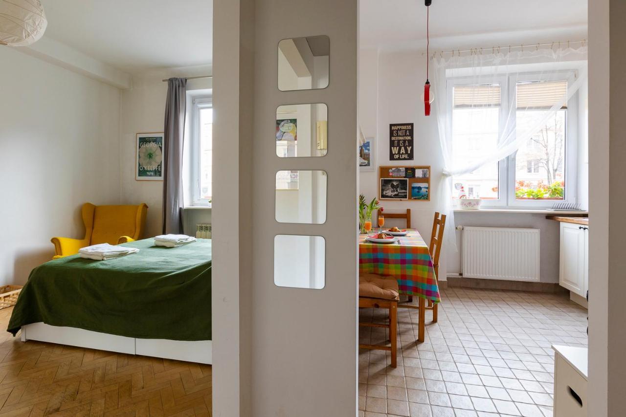 Bright And Cosy Studio Apartment Plac Zbawiciela Varşovia Exterior foto